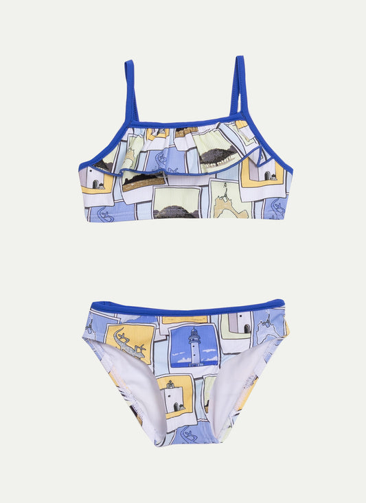 Girl's Bikini Punta Negra Polaroid