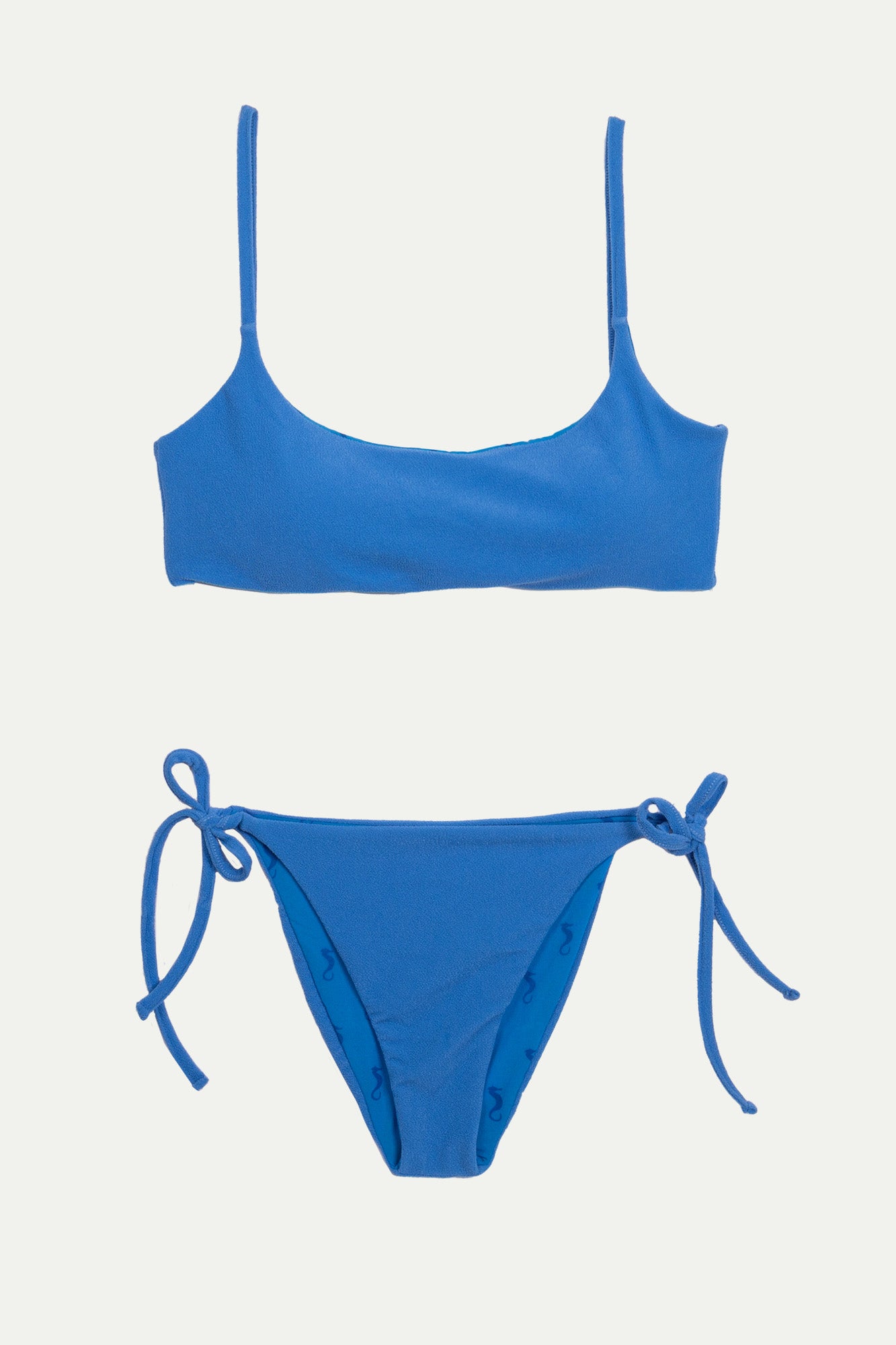 Bikini Top Banda Positano blue