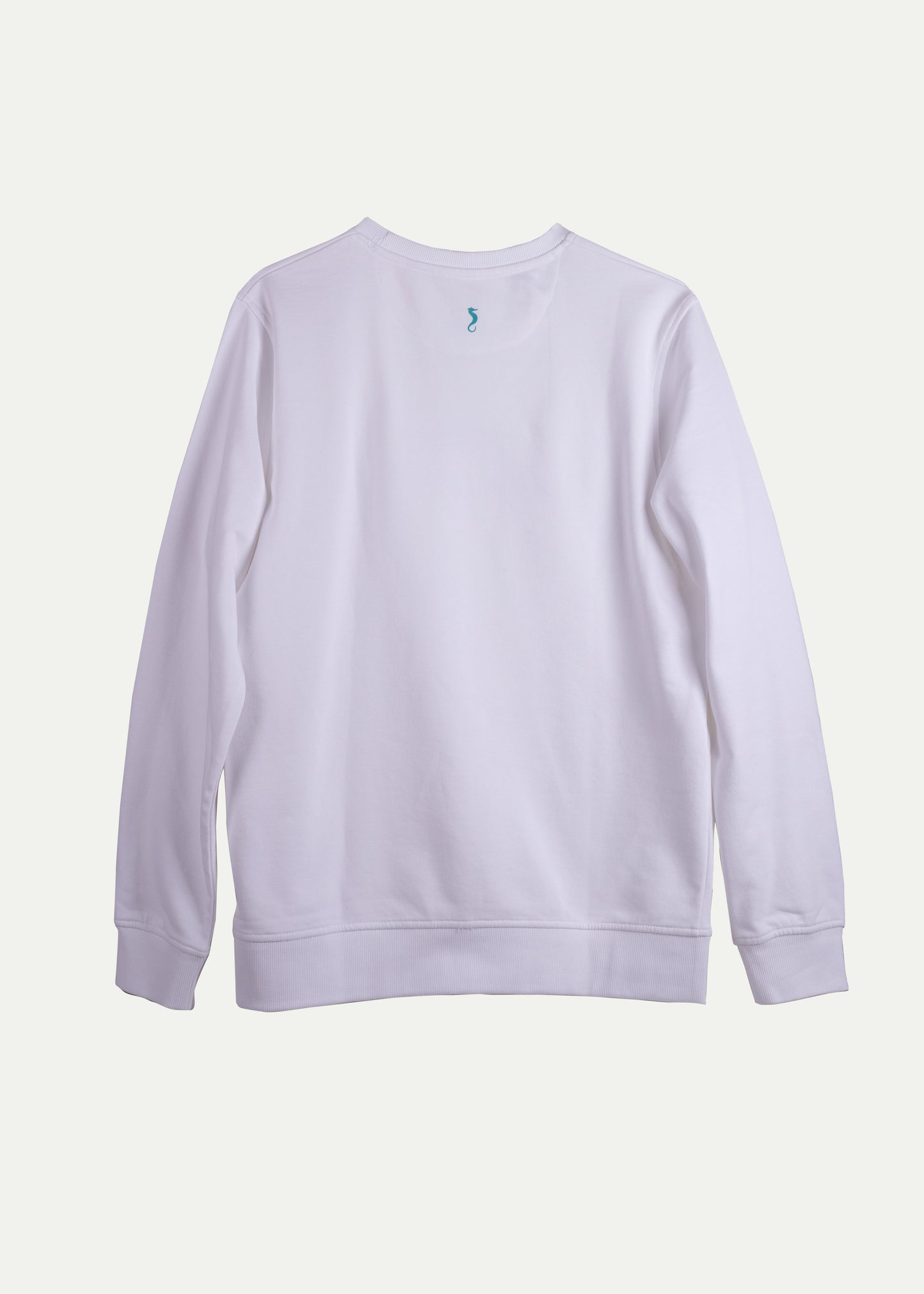 Sudadera Punta Prima Coordenadas Blanca