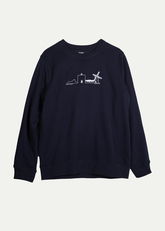 Sweatshirt Punta Prima Skyline Navy blue