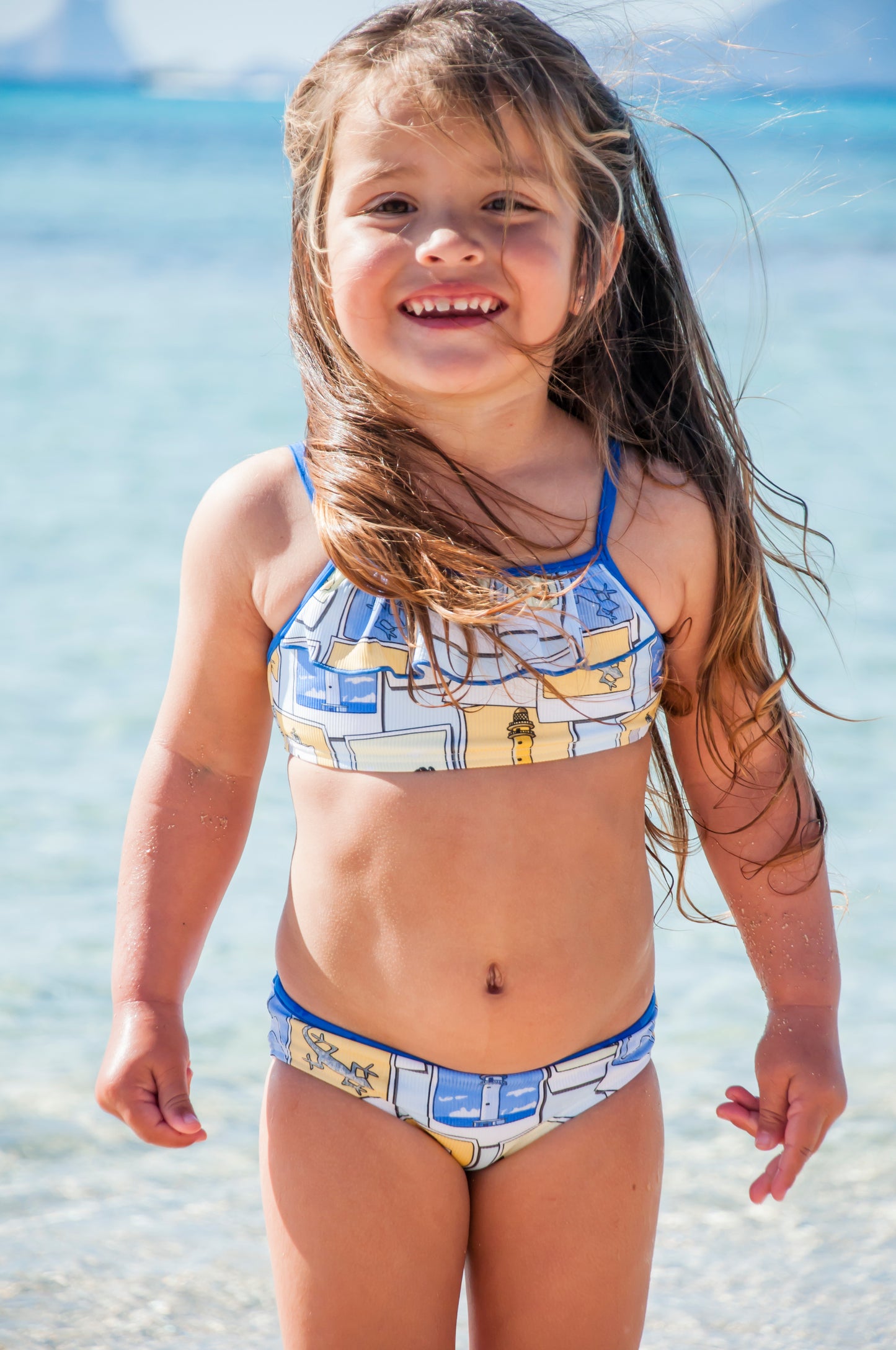 Girl's Bikini Punta Negra Polaroid