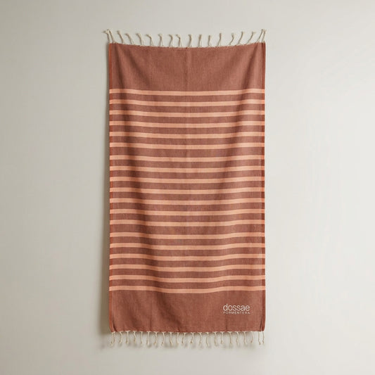 Fouta Rayas Terracota
