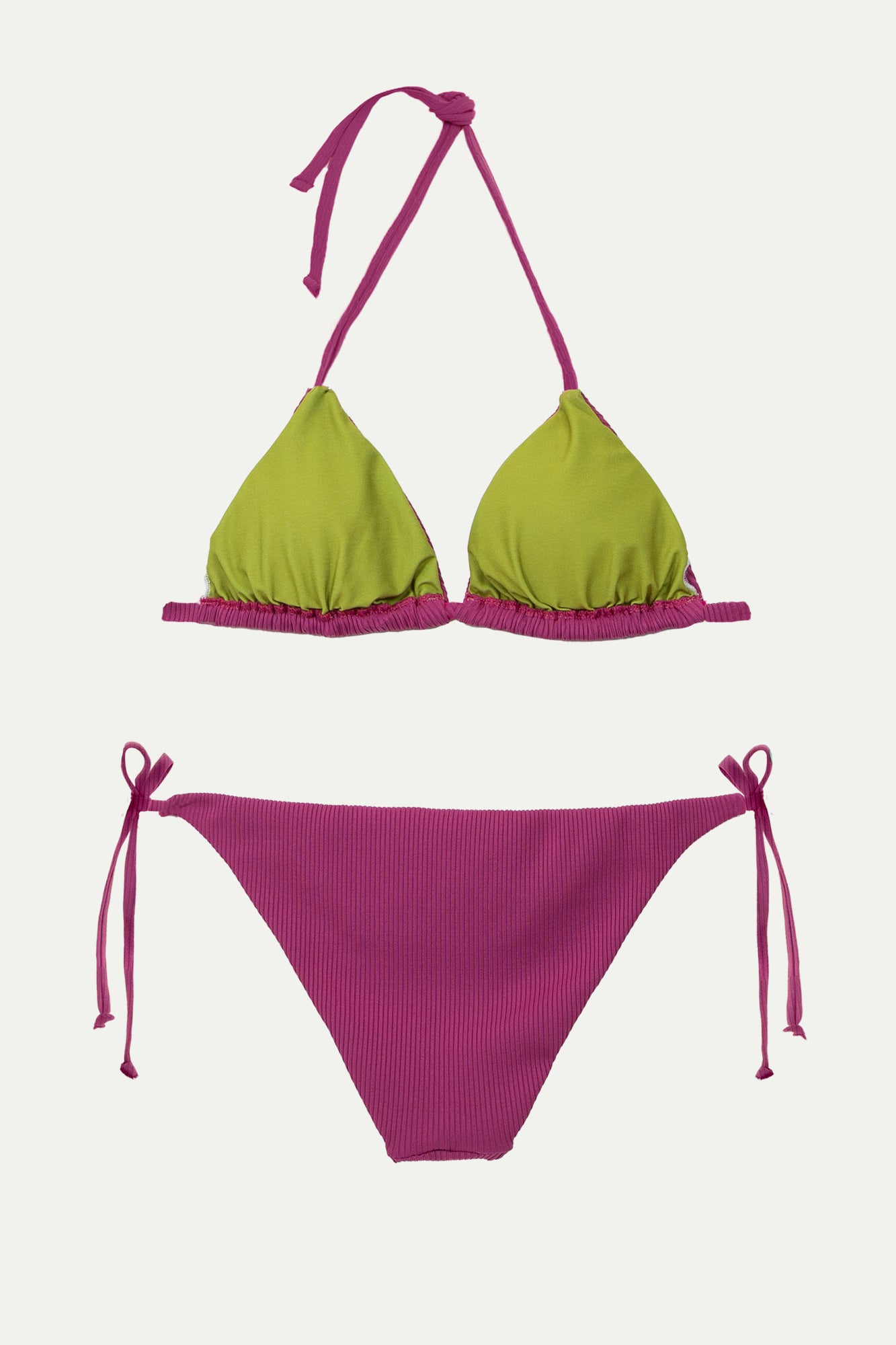 Bikini Sa Palmera Canalé Frambuesa