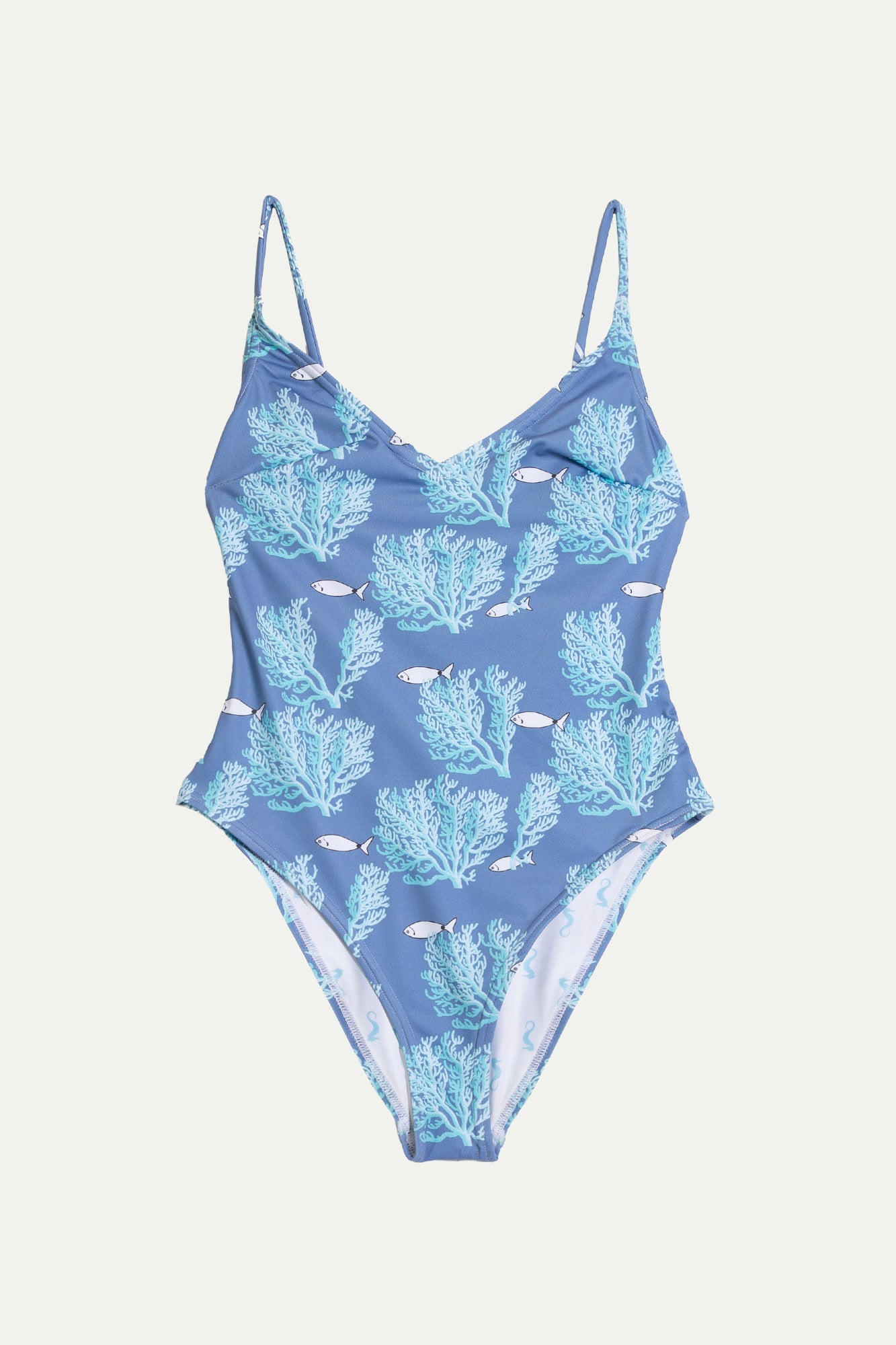 Bañador Punta Negra Corales