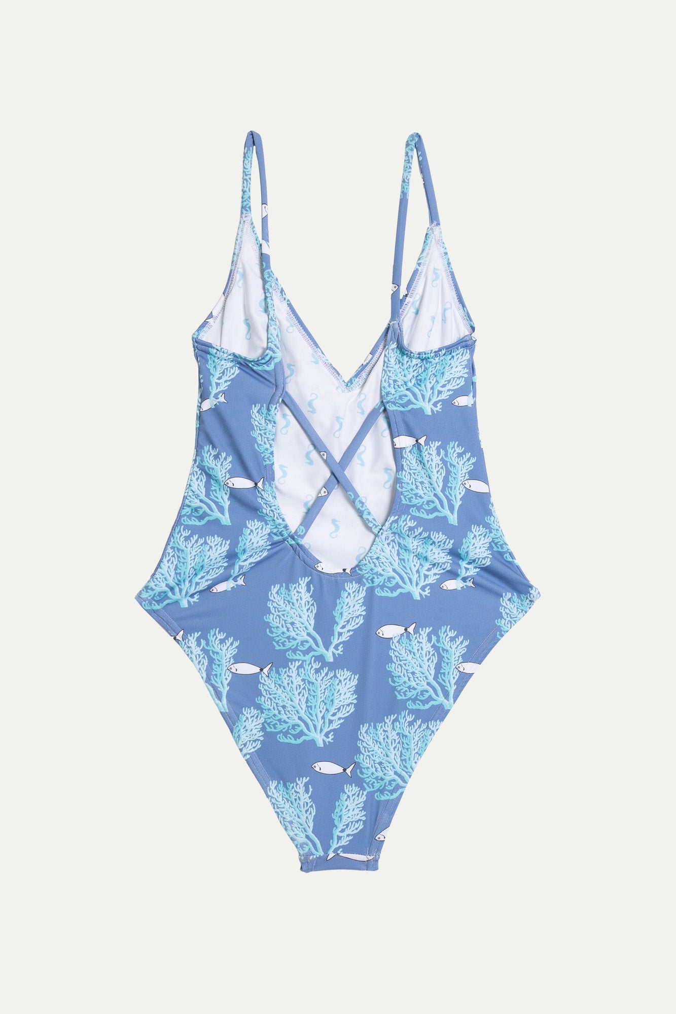 Bañador Punta Negra Corales