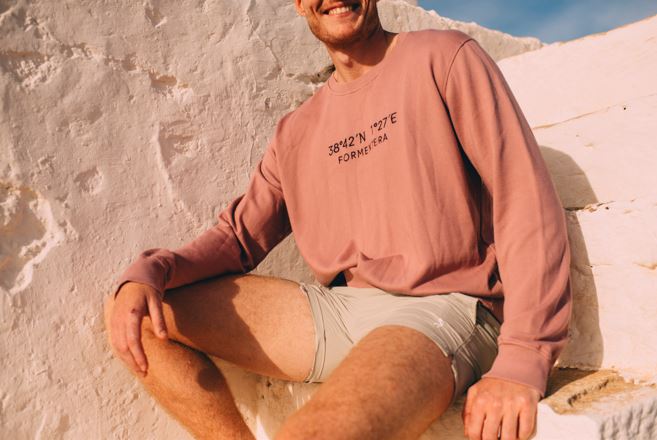 Sudadera Punta Prima Coordenadas Nude