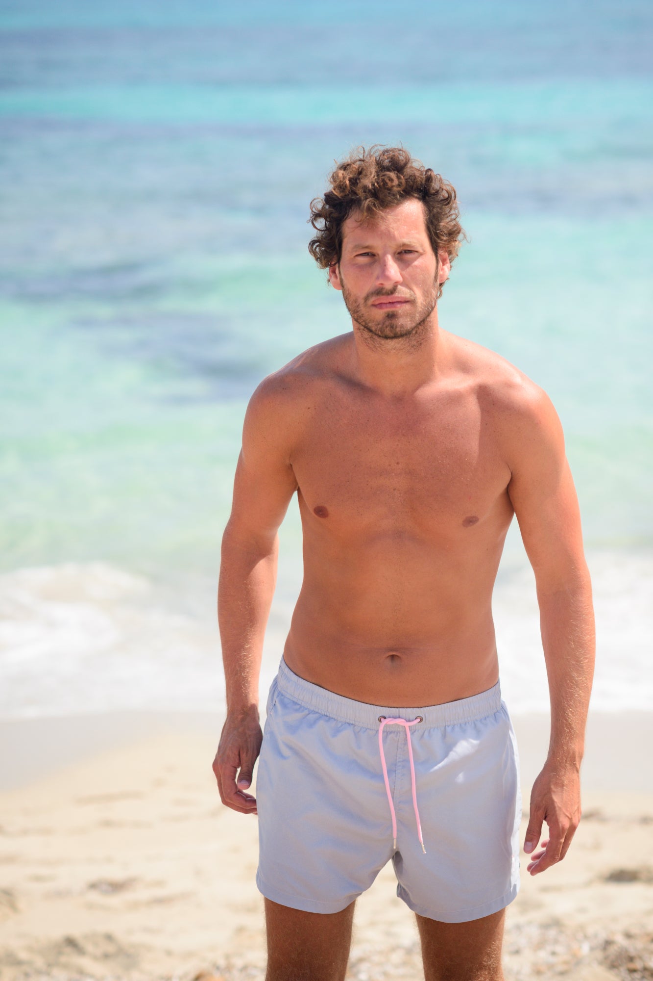 Saona Swimsuit Pearl gray