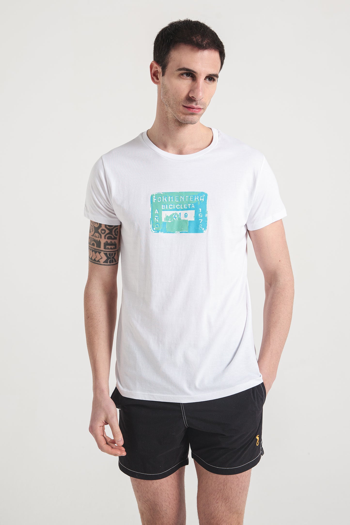White Bicycle Pitiusas T-shirt