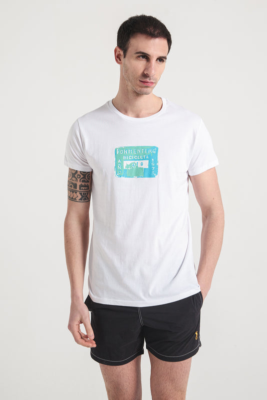 White Bicycle Pitiusas T-shirt