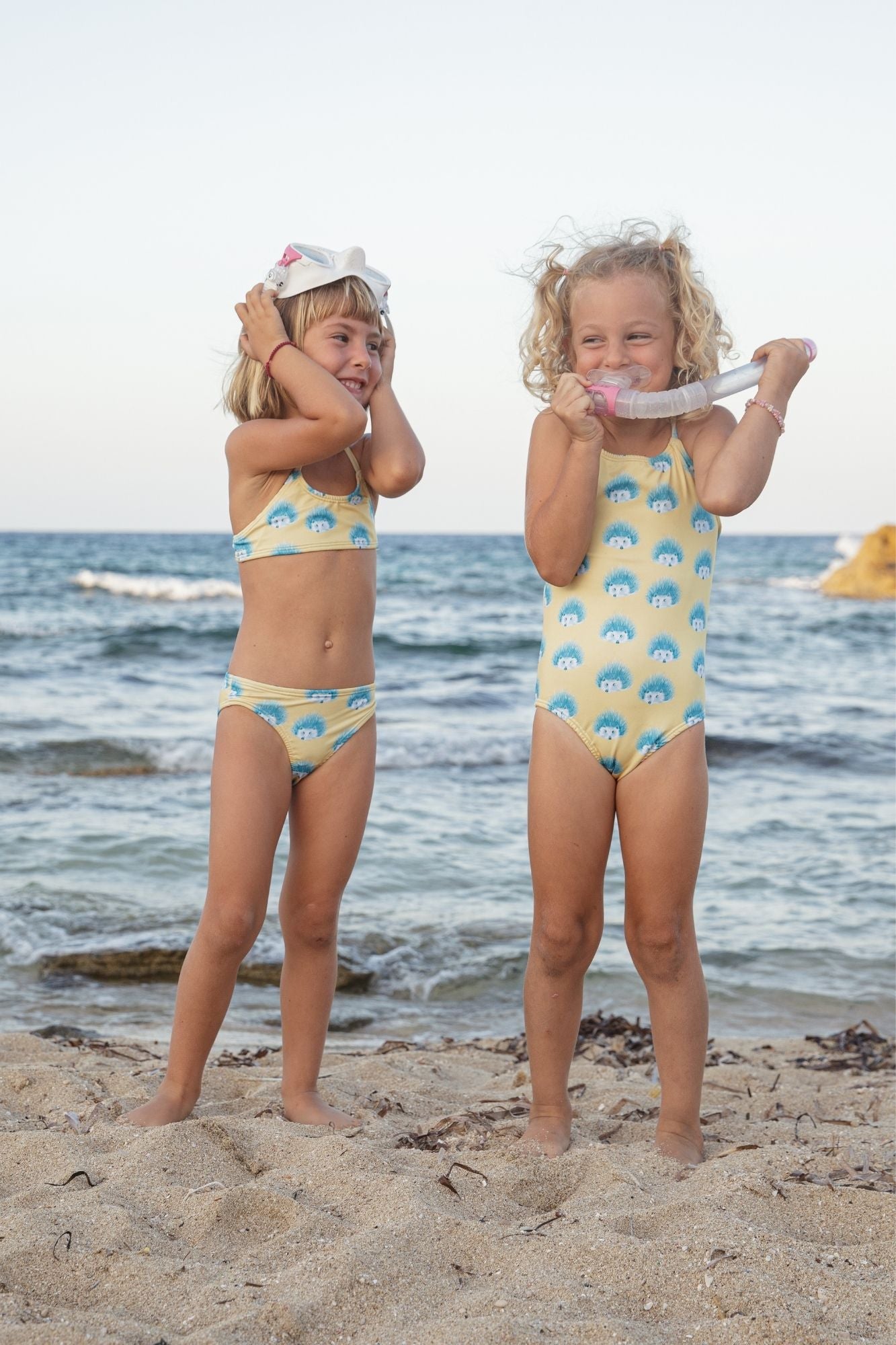 Black Tip Girl Swimsuit Hedgehogs