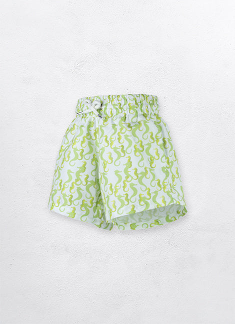 Illetes Kids Punta Negra Swimsuit Seahorses