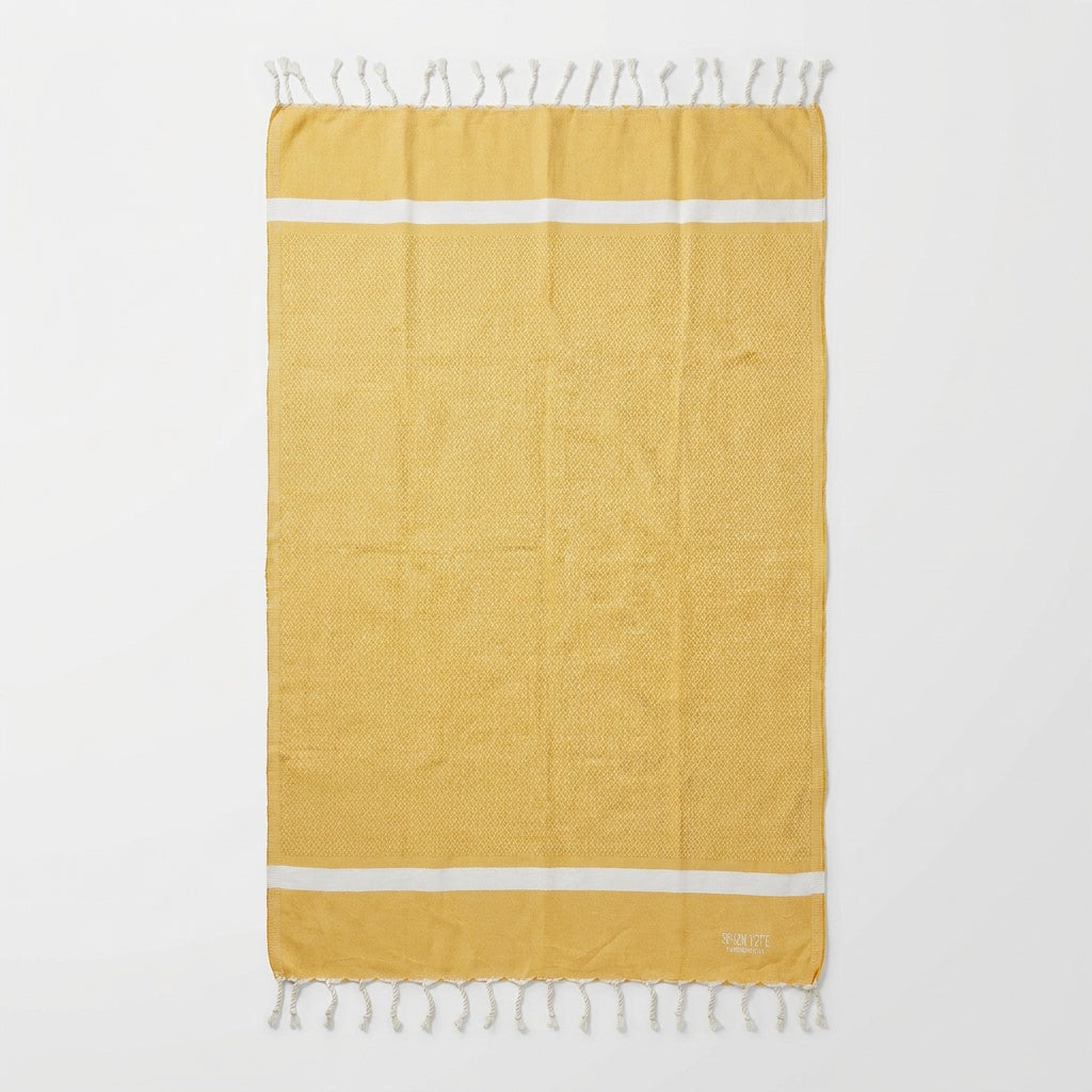 Fouta Amarilla Coordenadas Formentera
