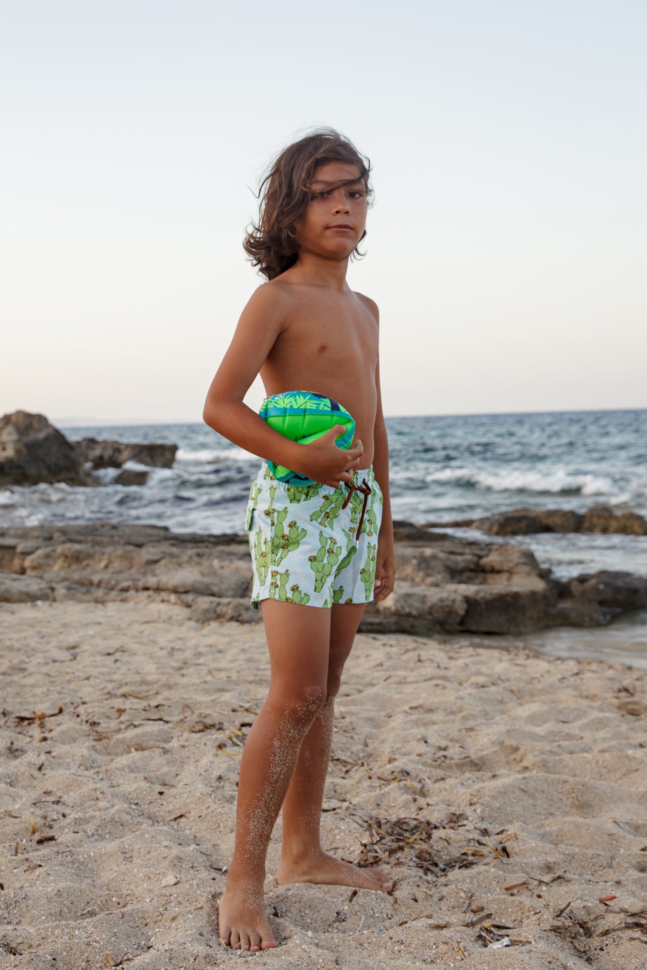 Illetes Kids Punta Negra Cactus Swimsuit